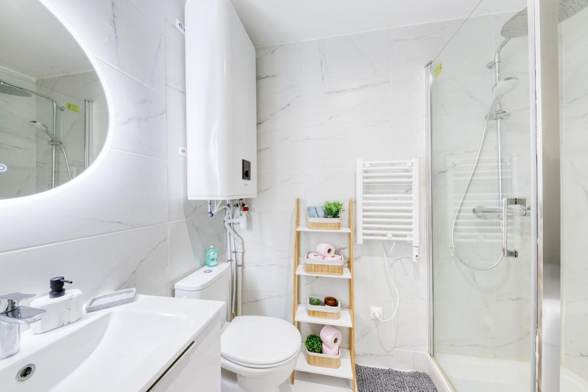 Appartement - 4 Personnes - Parking Prive - Metro 7 - Rer B ลา คูร์เนิฟ ภายนอก รูปภาพ